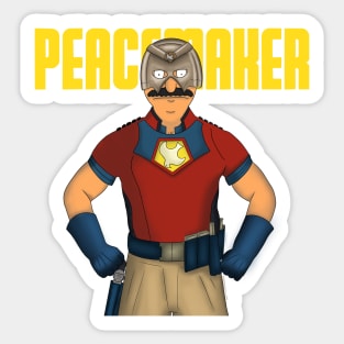 Bob Makes Peace Sticker